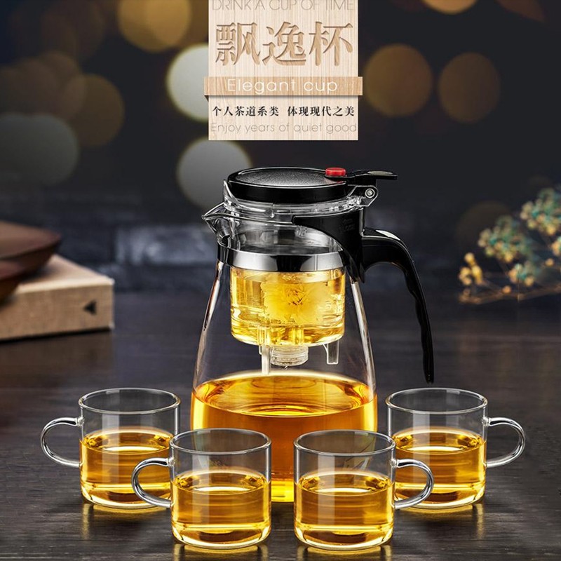 耐热玻璃泡茶杯冲茶器（包邮）